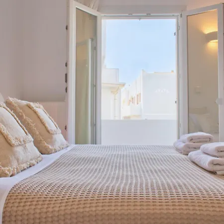 Close To The Beach Luxurious 2 Bedroom With Balcony - Esencia Naxian Apartmán *